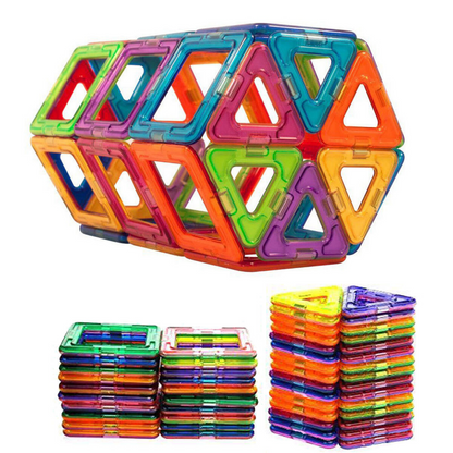 Ultimate Kids Magnetic Building Tile Blocks Toy Set