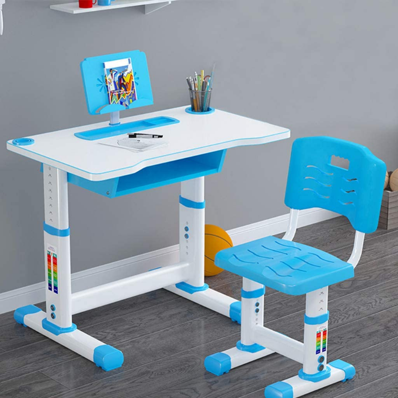 Premium Kids Adjustable Study Desk And Chair Set