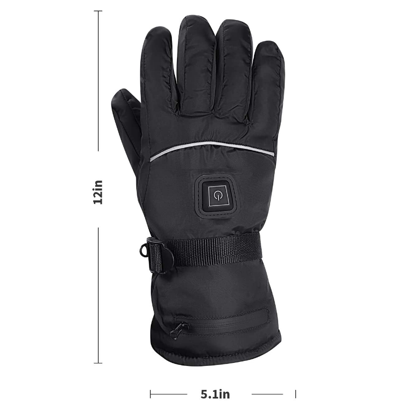 Premium Electric Rechargeable Battery Heated Mens Warming Gloves