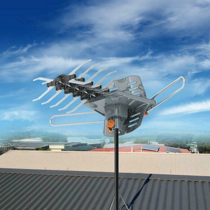 Ultra Long Range Digital Amplified Outdoor TV Antenna 200 Miles