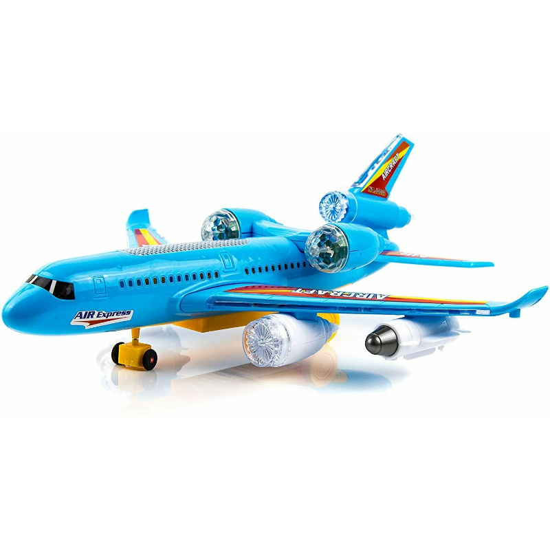 Ultimate Kids LED Airbus Toy Airplane Set