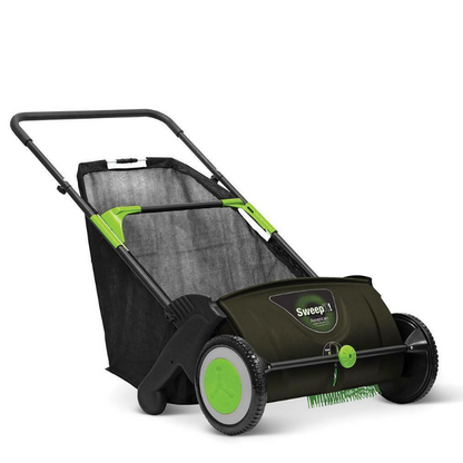 Leaf Collecting Push Lawn / Yard Sweeper