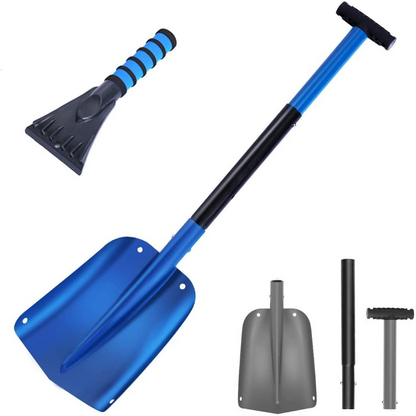 Heavy Duty Ergonomic Snow Plow Shovel