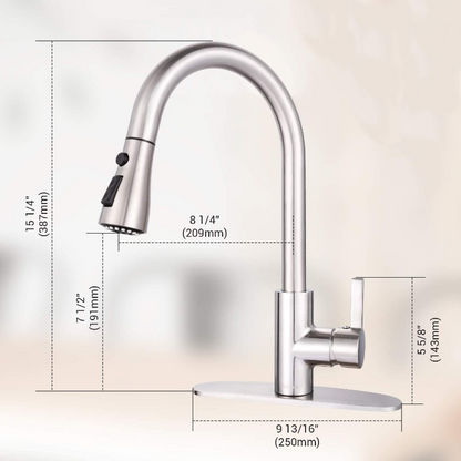 Hands Free Motion Sensor Touchless Automatic Kitchen Faucet