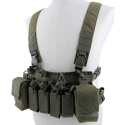 Heavy Duty Adjustable Minimalist Tactical Chest Rig