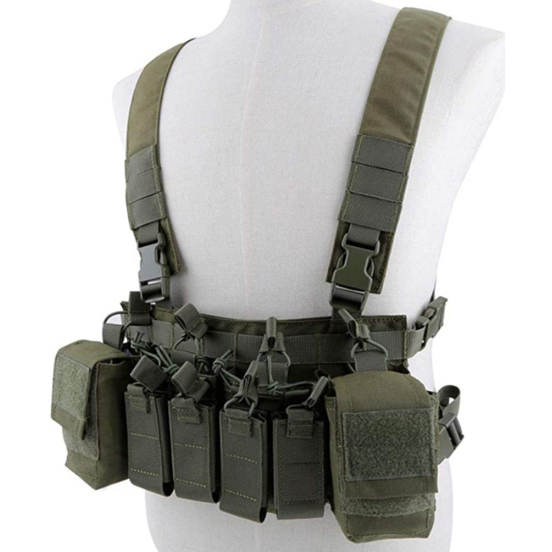 Heavy Duty Adjustable Minimalist Tactical Chest Rig