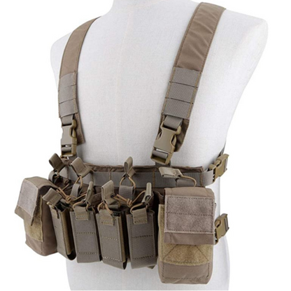 Heavy Duty Adjustable Minimalist Tactical Chest Rig