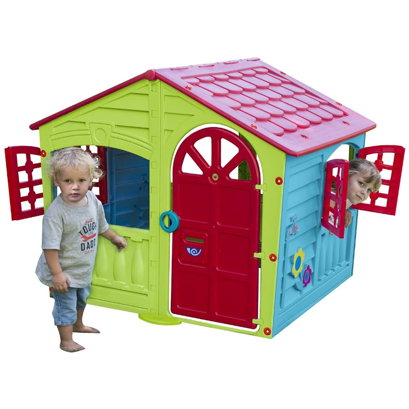 Colorful Kids Indoor / Outdoor Playhouse 1.27m