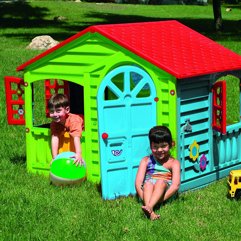 Colorful Kids Indoor / Outdoor Playhouse 1.27m