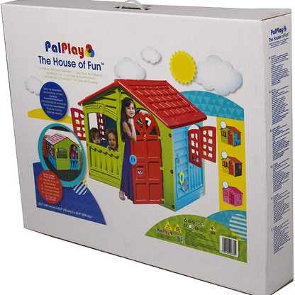 Colorful Kids Indoor / Outdoor Playhouse 1.27m