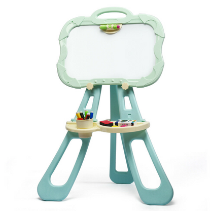 Portable Kids 4 in 1 Magnetic Chalkboard Art Easel