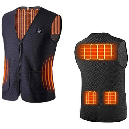 Premium Electric Rechargeable Battery Heated Men's Vest