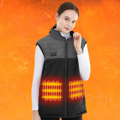 Men's USB Rechargeable Battery Heated Vest