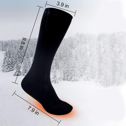 Electric Battery Operated Powered Heated Unisex Socks