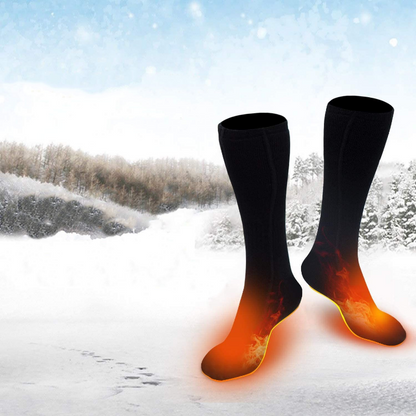 Electric Battery Operated Powered Heated Unisex Socks