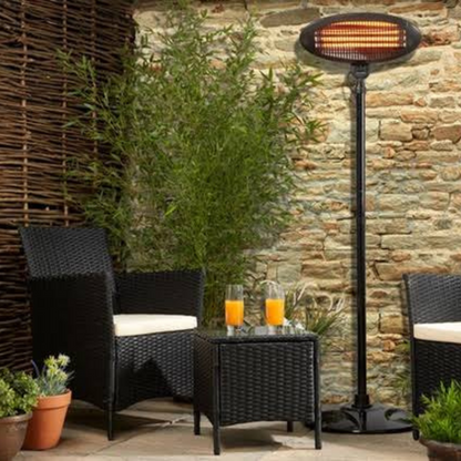 Premium Outdoor Hiland Electric Infrared Patio Heater 1500W