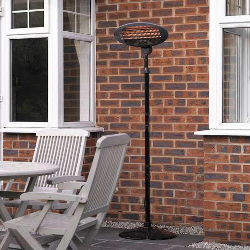 Premium Outdoor Hiland Electric Infrared Patio Heater 1500W