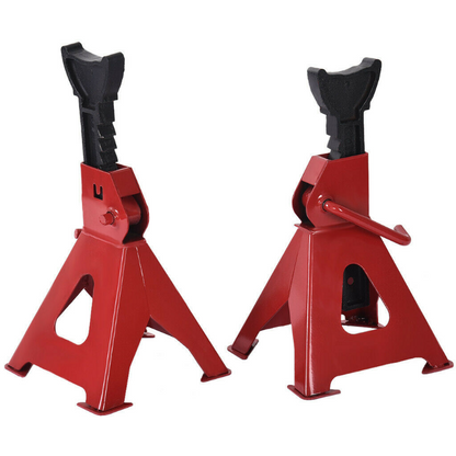 Heavy Duty 3 Ton Floor Car Jack Stand Set