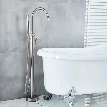 Premium Freestanding Floor Mounted Bathtub Filler Faucet