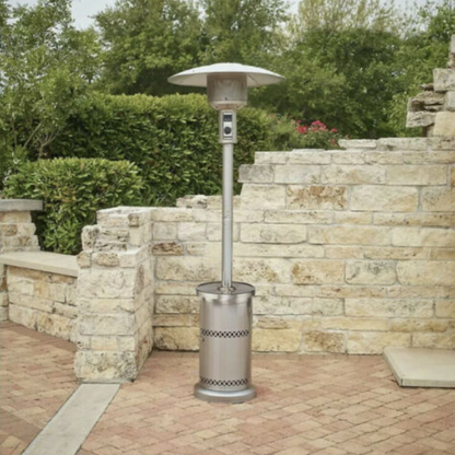 Powerful Stainless Steel Outdoor Patio Propane Heater 48,000 BTU