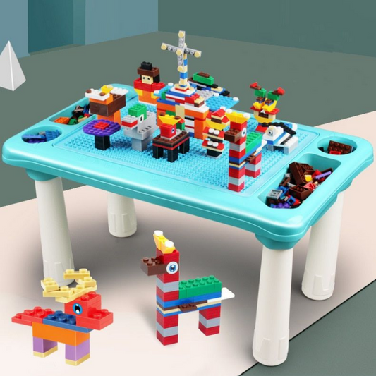 Kids Large Building Blocks Table