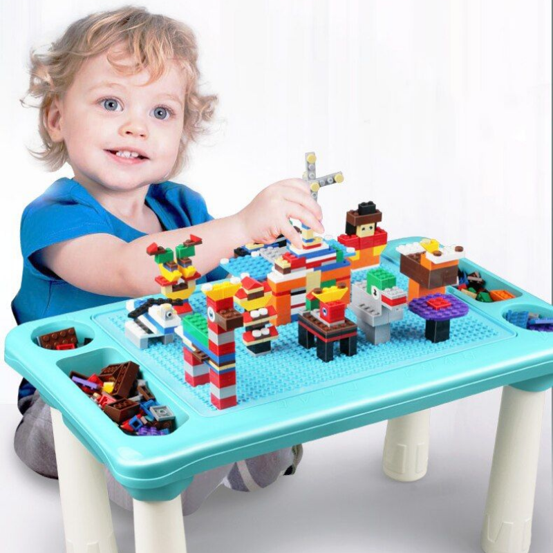 Kids Large Building Blocks Table