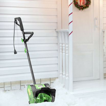 Electric Heavy Duty Corded Snow Blower Shovel 12 in