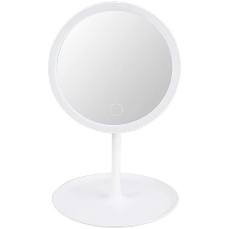 Compact Adjustable LED Light Up Makeup Face Mirror