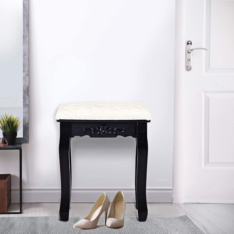 Premium Makeup Vanity Cushioned Stool