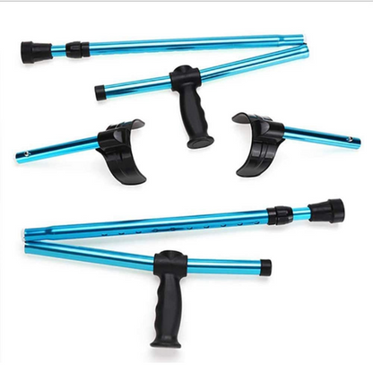 Lightweight Ergonomic Adjustable Forearm Crutches