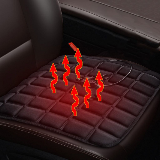 Premium Heated / Warm Car Seat Cover Pad 43×43cm