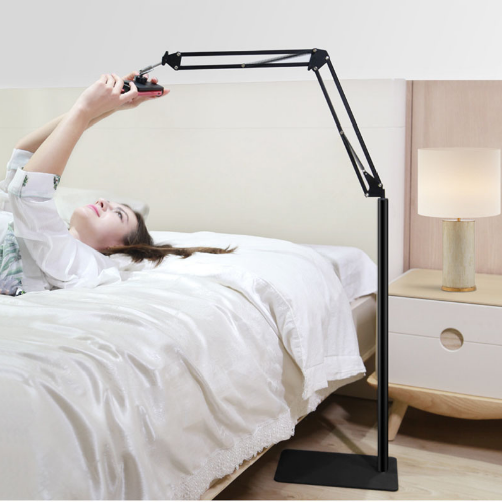 Portable Adjusting iPad/Tablet Holder Floor Stand