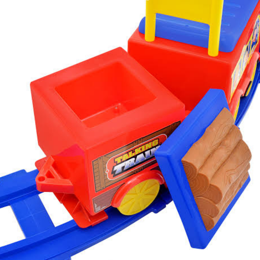 Kids Battery Powered Ride On Toy Train With Track