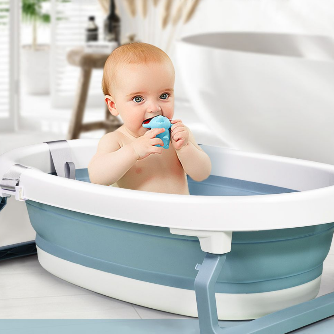 Large Collapsible Newborn Baby Bathing Bathtub