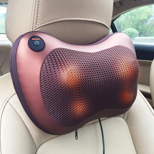 Portable Heated Electric Shiatsu Lower Back Massager.