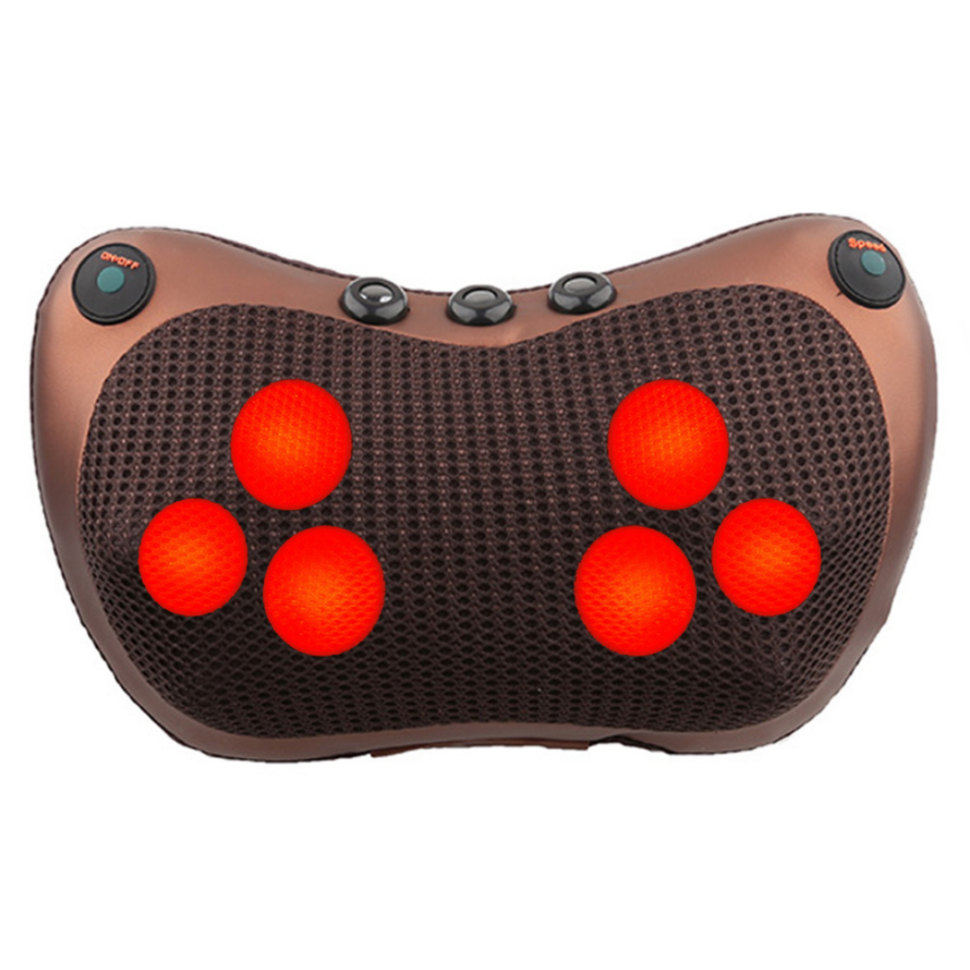 Portable Heated Electric Shiatsu Lower Back Massager.