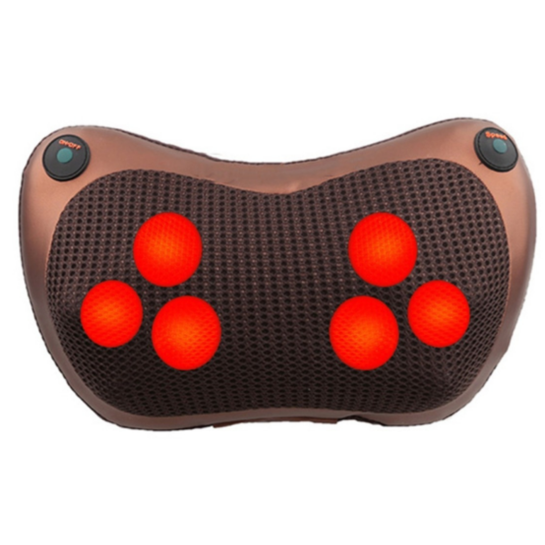 Portable Heated Electric Shiatsu Lower Back Massager.