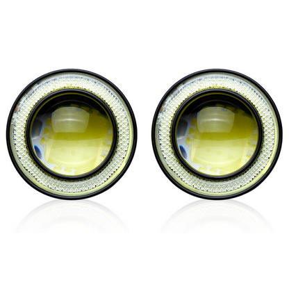 Powerful Universal LED Round Car Fog Lights 2.5"