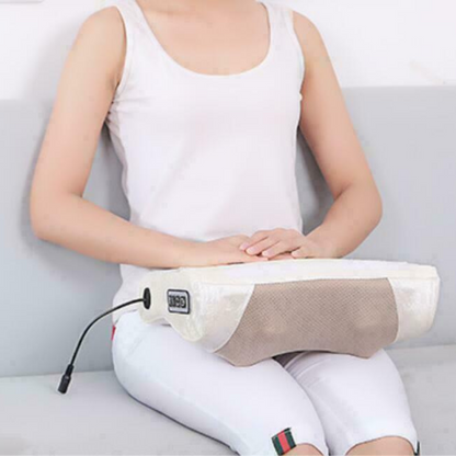 Premium Heated Electric Neck Shiatsu Massage Pillow.