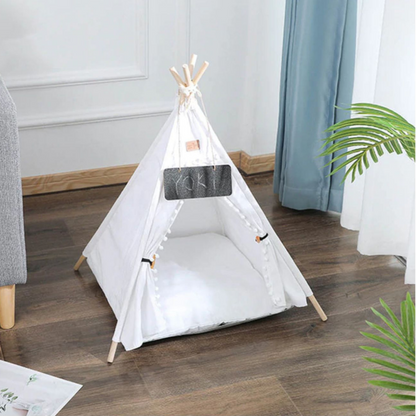 Portable Pop Up Dog / Cat Teepee Bed Tent