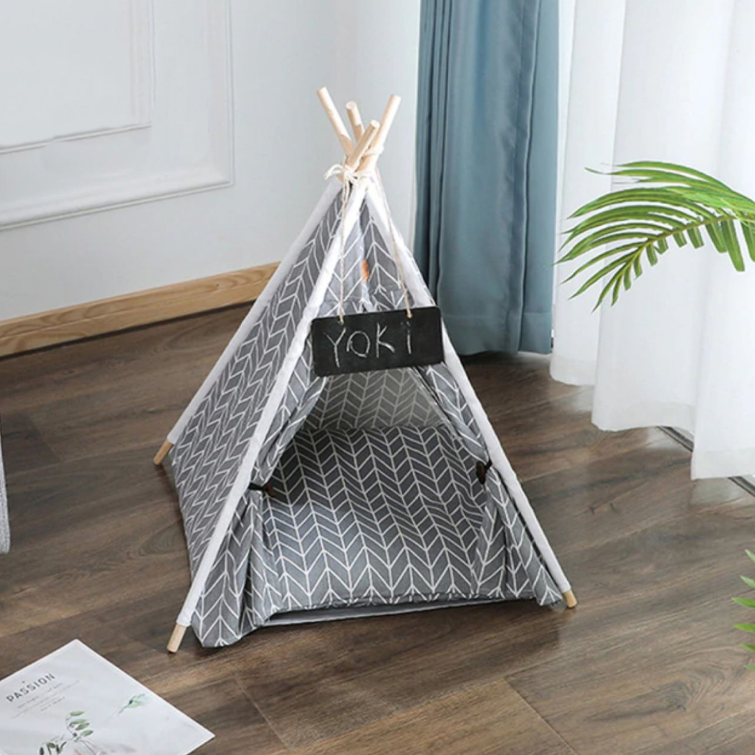 Portable Pop Up Dog / Cat Teepee Bed Tent