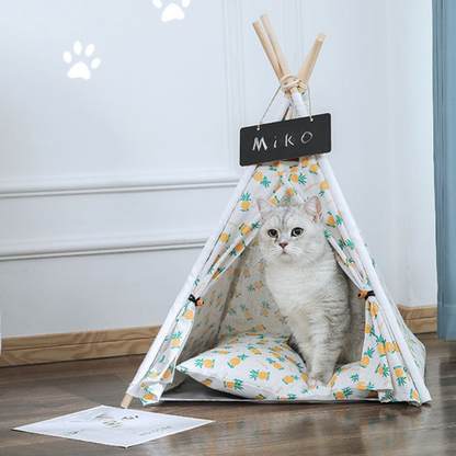 Portable Pop Up Dog / Cat Teepee Bed Tent