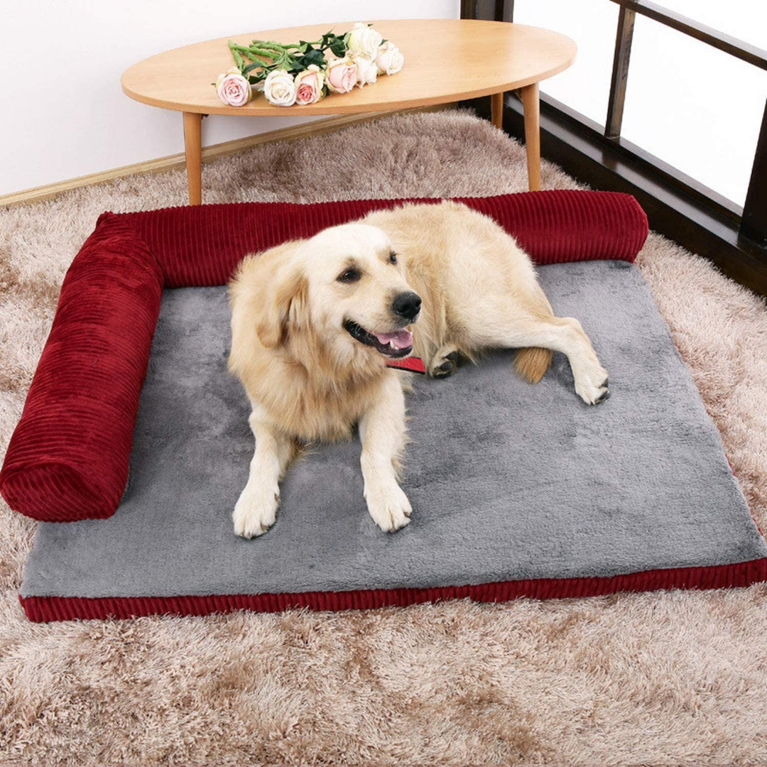 Large Spacious Modern Washable Tough Dog Bed