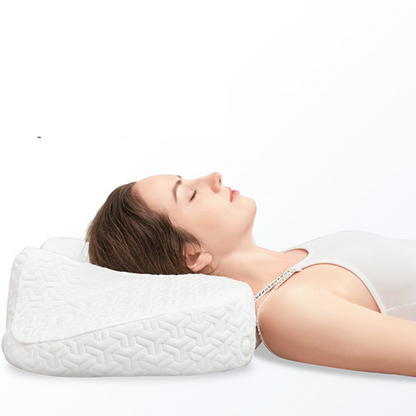 Advanced Cervical Anti Snore Sleep Apnea CPAP Neck Pillow.