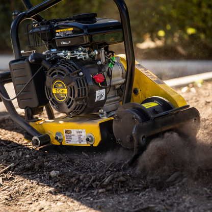 Powerful Walk Behind Vibratory Soil Dirt Plate Compactor 79cc