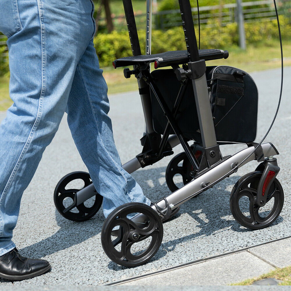 Heavy Duty Standing Upright Rollator Senior Walker