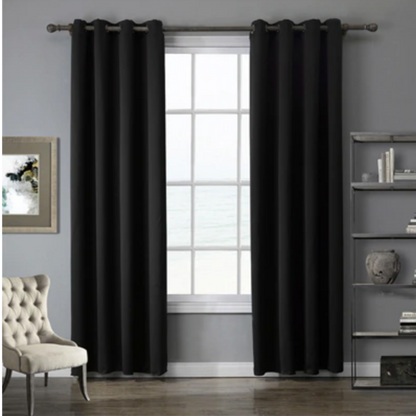 Room Darkening Sun Light Blocking Blackout Curtain