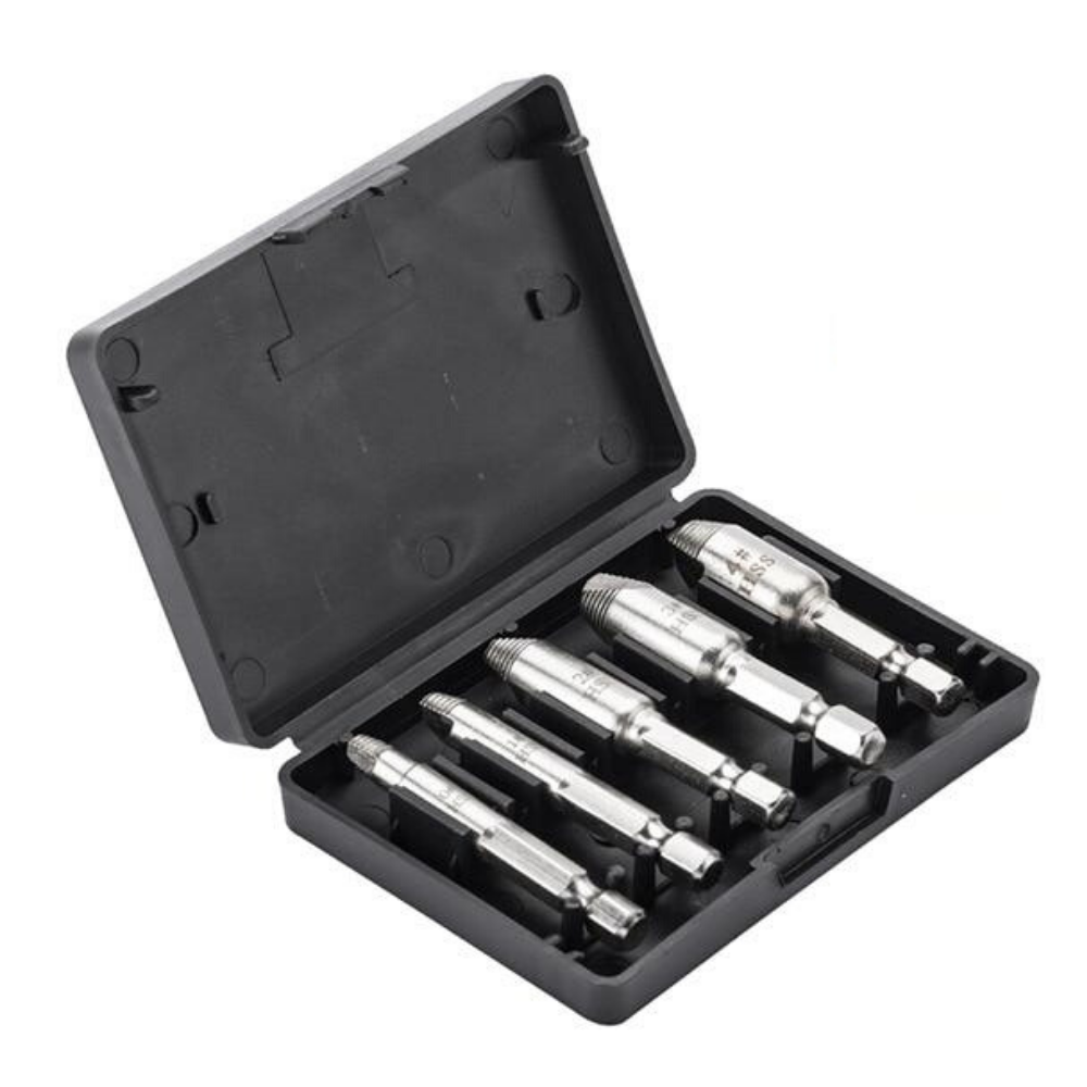 Screw and Broken Bolt Extractor Set