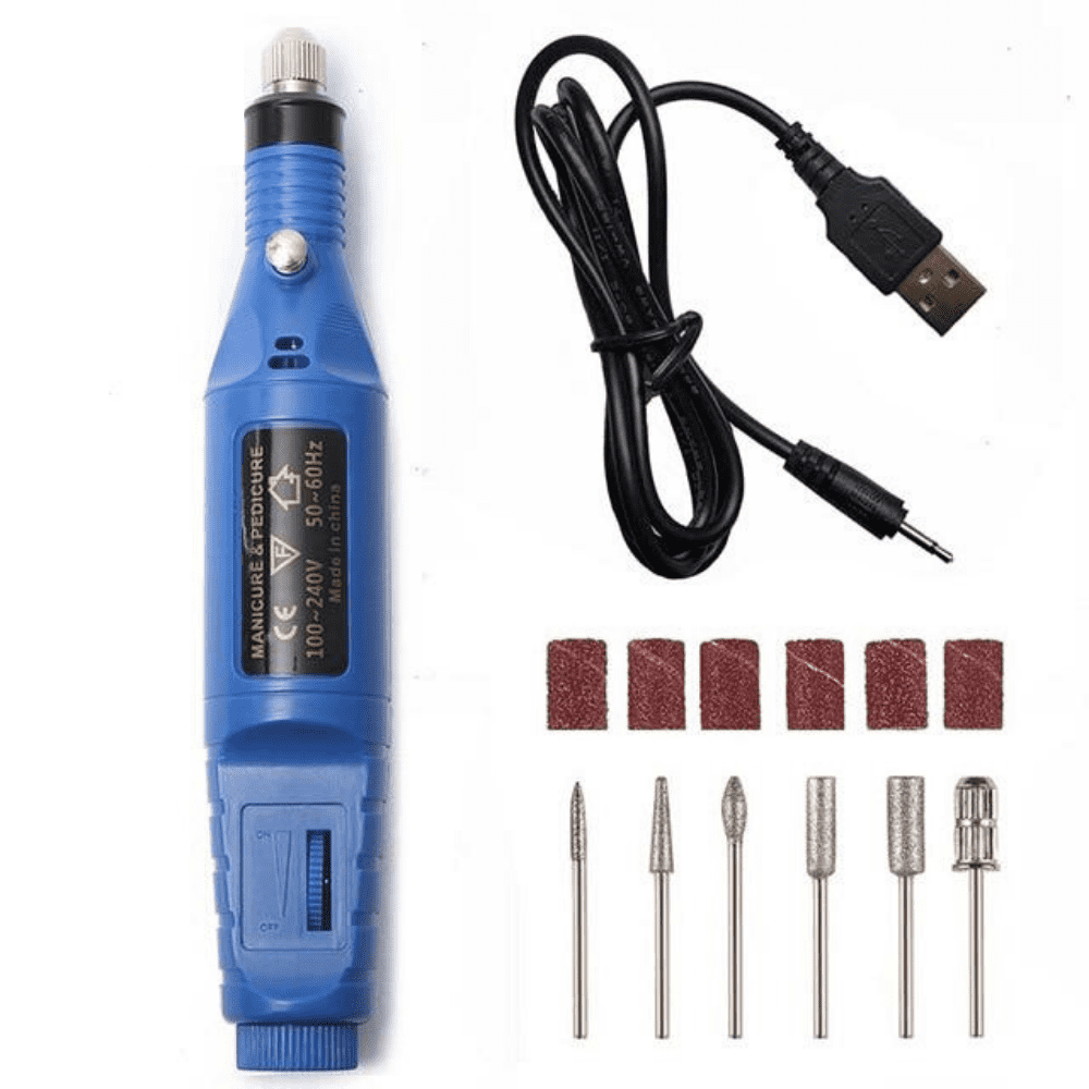 Portable Electric Nail File Drill Machine Kit.