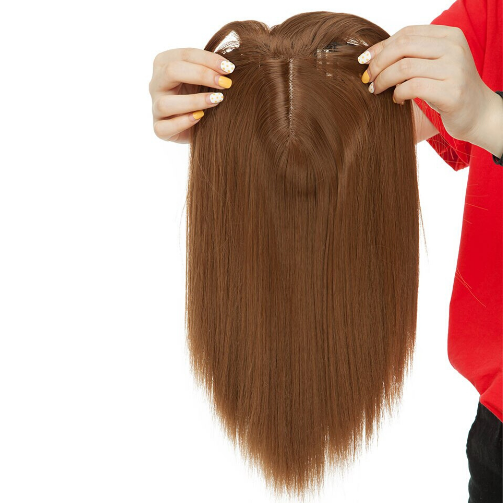 Clip On Hair Topper Pieces Synthetic Wiglet For Women.